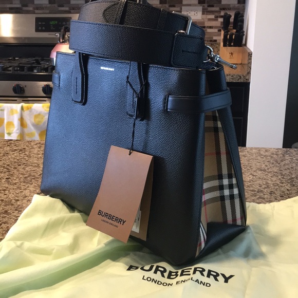 Burberry Handbags - Sold on ♏️ NWT Burberry Medium Banner